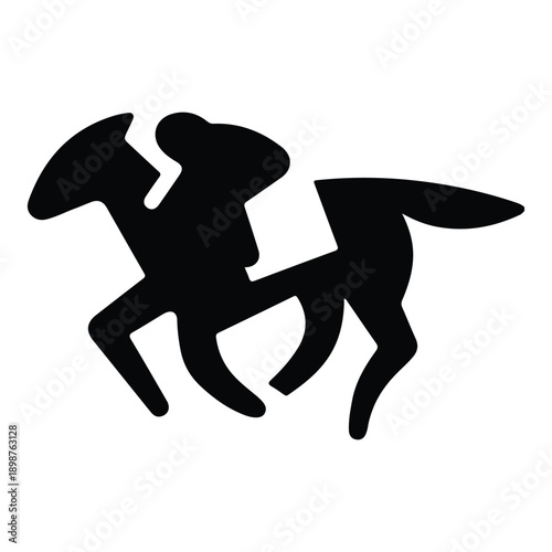 Gambling icon, animal, bet