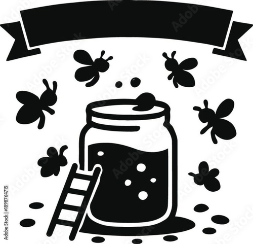 vector illustration of a Honey bee,,