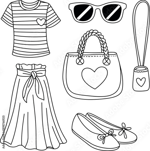 Fashion accessories clothing handbags shoes sunglasses stylish outfit ideas