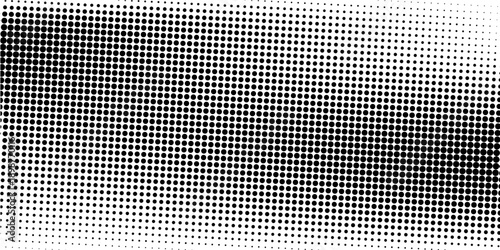 fun beautiful black and white shadow halftones retro pop art funky urban colorful comic book. Dotted halftone gradient texture. Vanishing polka dot background.