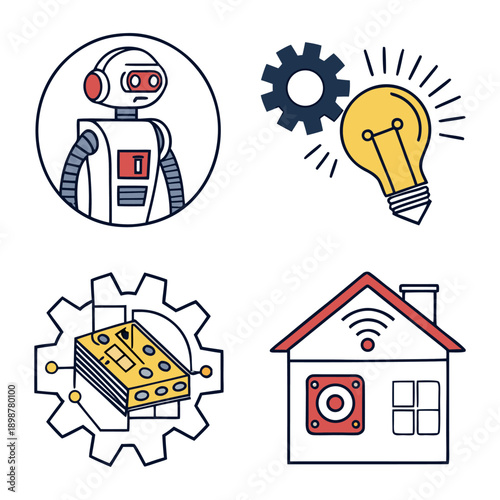 business automation icons