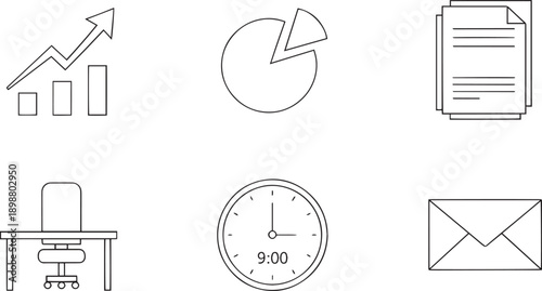 Premium Corporate Business Growth Success Arrow Vector Illustration