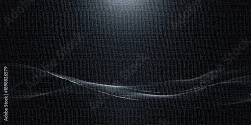 A dark, abstract black and white background features a textured leather pattern and rough fabric surface, creating a vintage grey textile design perfect for a macro material wallpaper backdrop