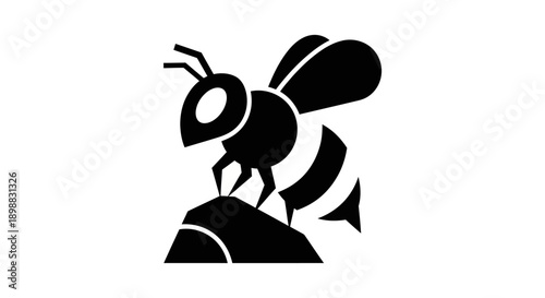 Abstract ninja head silhouette illustration