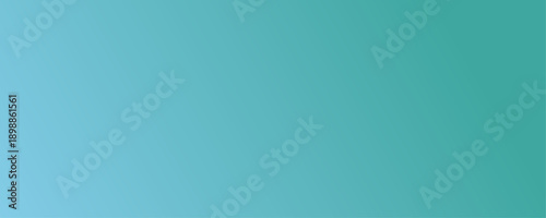 Abstract aquamarine to tosca gradient background, soft pastel teal flow with modern minimal design for UI, banner, digital art, vibrant clear color composition