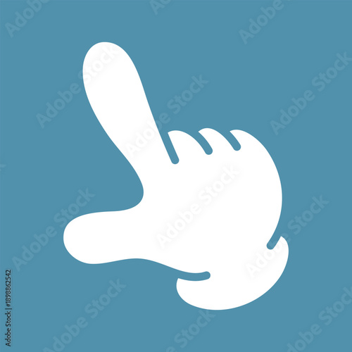 タイトル 指差しアイコン