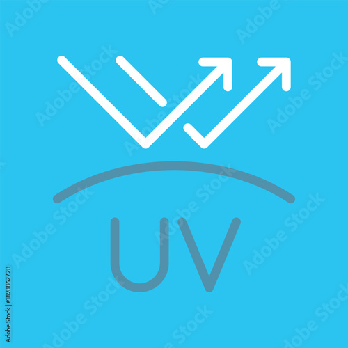 UVケアのカラーアイコン