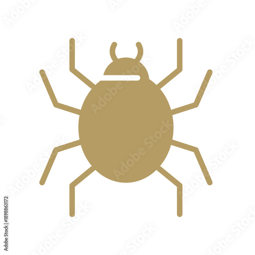 ダニのカラーアイコン