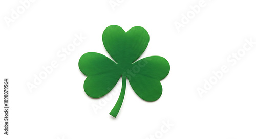 Lucky Shamrock: A vibrant, verdant shamrock, a symbol of luck and springtime, representing the charm and freshness of nature.