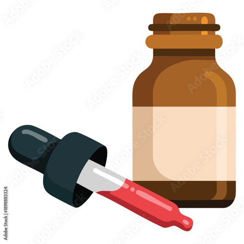 Isometric iodine vector icon illustration created for web design ideal for medical chemistry science healthcare education and pharmaceutical user interface applications