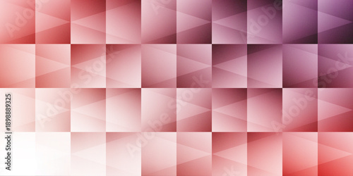 Abstract Geometric Grid Background with Triangular Patterns and Vibrant Multi-Color Grainy Gradient. Creative modern background. Clean minimalist geometric graphic. Wallpaper design