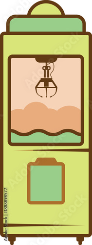 vending machine vector design