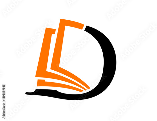 d book logo image,D book core logo,smart book core logo