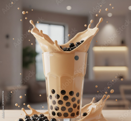 Milk Tea Splash
