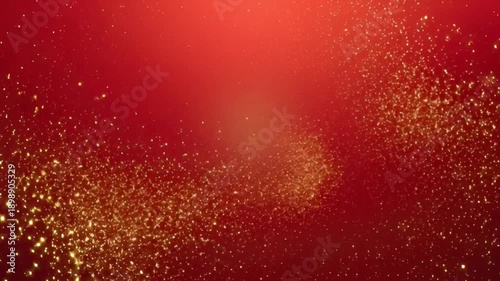 Red gradient floating gold dust red gala theme red glittery canvas chinese style red theme dark red vignette valentine red tone red shimmer frame rich red highlight