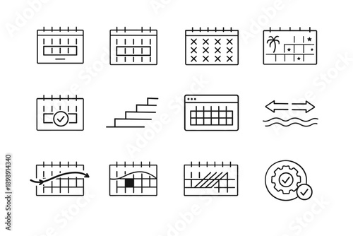 Dates constraint rolling muted icon max badge stripe generation simple image vector
