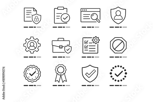 System execution panel ui simple generation image compliance process override vector icon