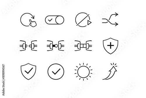 Cue generation manual retry arrow simple shield icon image vector path resolved