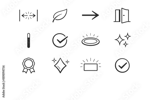 Indicator finished image simple marker icon ready generation glow mode vector seal