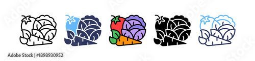 Veggie Choice multiple icon