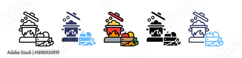Fresh Cooking multiple icon