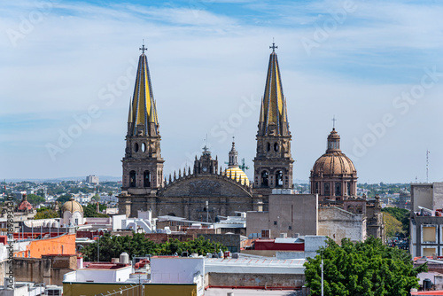 Fotografia catedral, house of god, ciudad, guadalajara, aereo, cúpula, religiones, historia