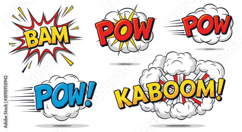 comic book explosion effects