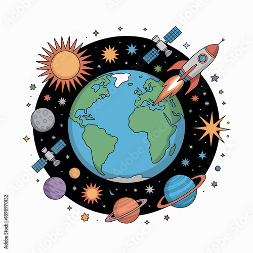 Exploring the universe with spacecraft and satellites