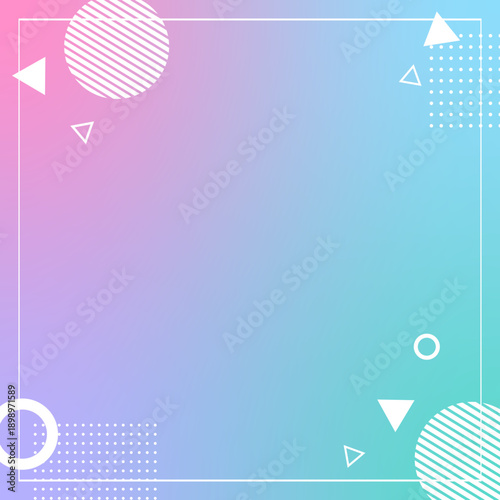 パステル　メンフィス　フレーム