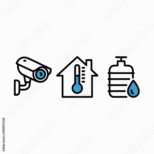 Smart home security and monitoring system