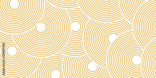 backround Luxury patern Gold Yellow Line Round Shape Abstract , white And Gold backround round shape. seamless good nice