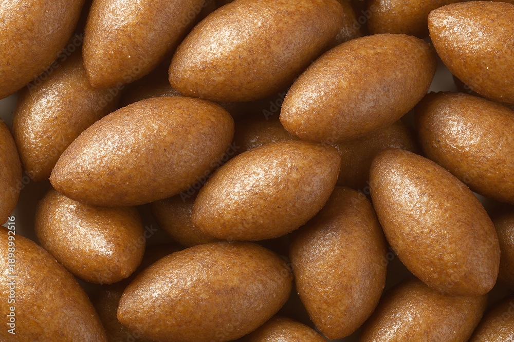Fototapeta premium Close up of traditional fried Lebanese kibbeh food