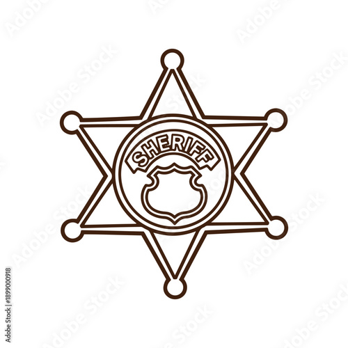  Sheriff badge icon