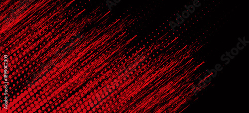 Grunge texture effect background. Distressed rough dark abstract textured. Black isolated on red. Graphic design element vintage style decoration concept grunge vector red black modern