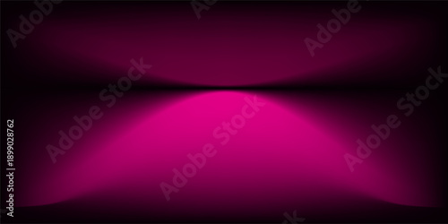 Abstract gradient podium background. pink, pink and lilac empty 3d studio backdrop. Clean scene for product presentation mockup template. Vector illustration.