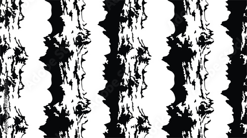 Black and white aspen bark pattern for organic surface and background textures design.