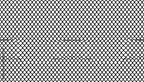 Black Fishnet pattern texture vector seamless, netting design element for surface pattern design.