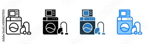 Household Appliances icon multiple style 