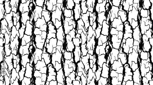 Seamless ponderosa pine bark texture. Natural background for creative and craft projects.