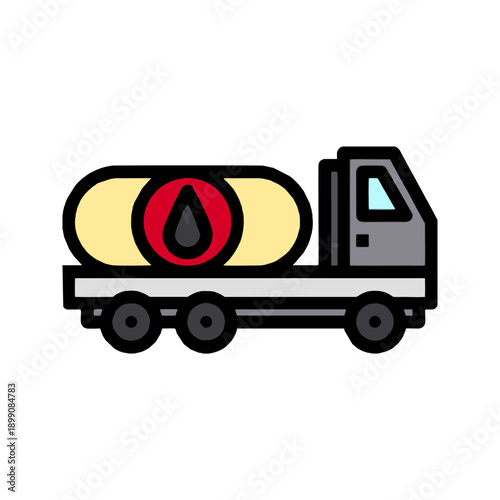 Fuel Delivery Truck Icon