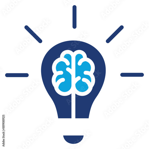 thinking mixed color icon