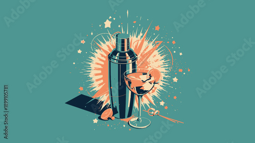 cartoon dog with spray paint can creative artistic expression