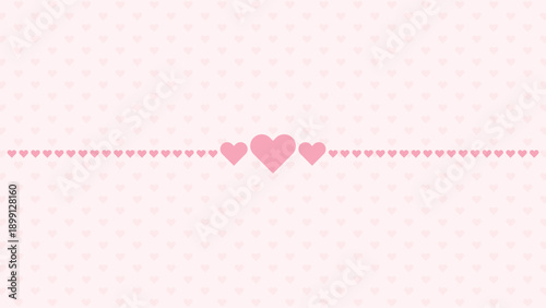 valentine pink love pattern background vector design