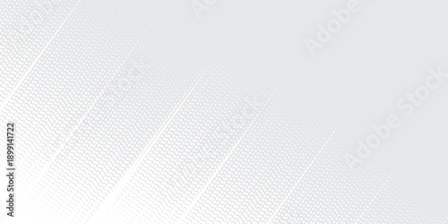 Dot white gray wave light technology texture background. Abstract big data digital concept.