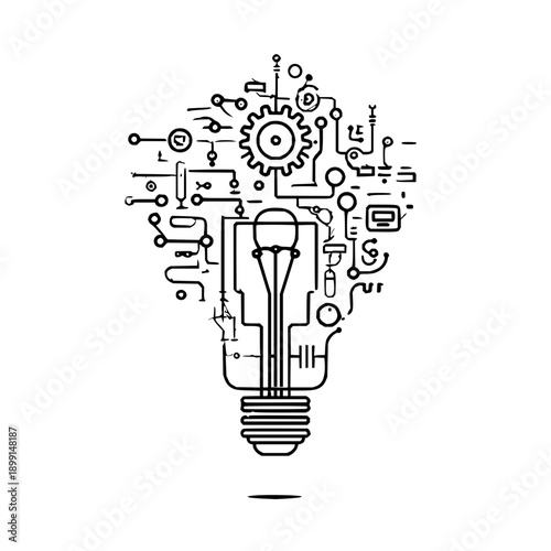 Sparking innovation: a lightbulb moment of circuits and gears for a future powered by brilliant ideas