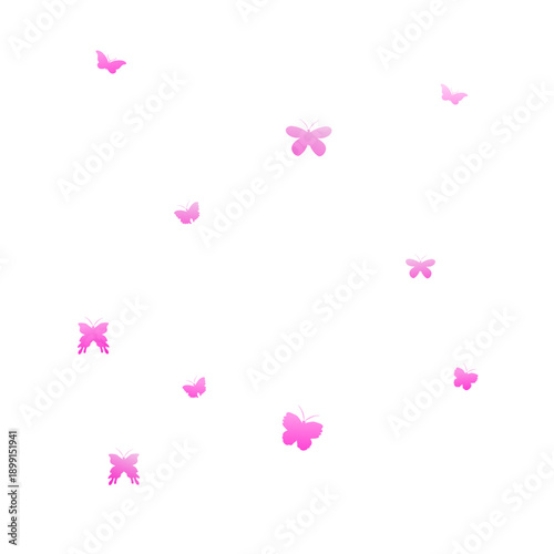 Pink butterfly pattern