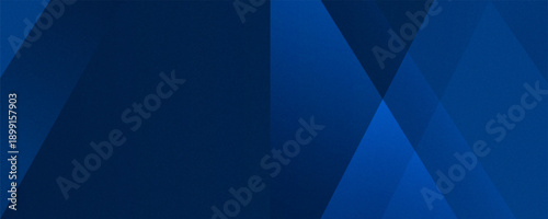 Black dark navy blue silver abstract pattern background. Geometric shape. Line triangle angle fold polygon diamond 3D. Color gradient ombre. Rough