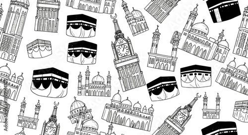 Cultural Symbols, Islamic Architecture, Creative Patterns, Artistic Design