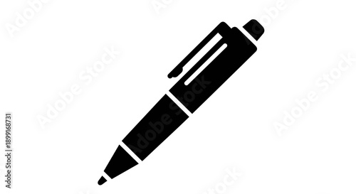 Black Pen Writing Instrument.