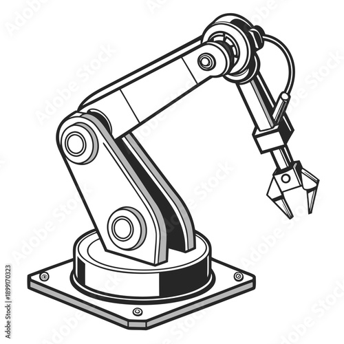 Industrial robot arm